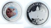 Cambodia 3000 riel Cambodia 3000 riels Year Pig Lunar Be Attentive to Your Family silver coin 2007 -