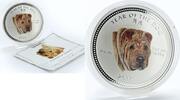 Cambodia 3000 riels Cambodia 3000 riels Lunar Calendar Year of the Dog Shar Pei silver coin 2006 -