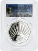 Turkmenistan 500 manat Turkmenistan 500 manat Ak Bugdai PR69 PCGS silver coin 2004 -