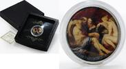 Cameroon 500 francs Cameroon 500 francs Lot and Daughters Rubens art colored proof silver coin 2017 -