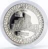 Turkmenistan 500 manat Turkmenistan 500 manat Enev Mosque XV century Ahal silver proof coin 2000 -