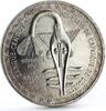Benin 500 francs African States 500 francs 10th Anniversary of Monetary Union silver coin 1972 -