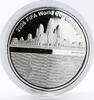 Cambodia 3000 riels Cambodia 3000 riels Football World Cup in Germany Angkor Wat silver coin 2004 -