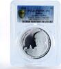 Samoa 2 dollars Samoa 2 dollars Czech Tennis Legends Jaroslav Drobny PR69 PCGS silver coin 2018 -
