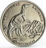 Cambodia 4 riels Cambodia 4 riels Prehistoric Animals series Anatosaurus CuNi coin 1994 -