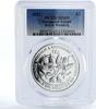 United Kingdom 2 crowns Ascension Island 2 crowns Royal Wedding Doves Bells MS69 PCGS CuNi coin 2011 -