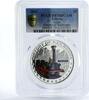 Liberia 5 dollars Liberia 5 dollars Adler Train Railroad PR70 PCGS silver coin 2011 -
