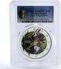 Pitcairn Islands 2 dollars Pitcairn Island 2 dollars White Rabbit Clock PR69 PCGS silver coin 2011 -