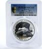 Liberia 5 dollars Liberia 5 dollars VR Class HR 1 Train Railroad PR70 PCGS silver coin 2011 -