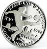 Benin 1000 francs Benin 1000 francs Football World Cup in the USA Player proof silver coin 1992 -