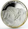 Cameroon 1000 francs Cameroon 1000 francs Endangered Wildlife Cross-River Gorilla silver coin 2013 -