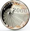 Saharawi Republic 1000 pesetas Saharawi 1000 pesetas Millennium proof silver coin 2000 -
