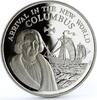 Jamaica 10 dollars Jamaica 10 dollars New World Columbus Ship coin 1990 -