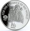 Jamaica 25 dollars Jamaica 25 dollars UNICEF For the Children proof silver coin 2001 -