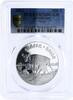 Kazakhstan 500 tenge Kazakhstan 500 tenge Endangered Wildlife Saiga PR70 PCGS proof silver coin 2001 -