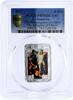 Andorra 5 diners Andorra 5 diners Jesus Miracles Ressurection Art PR70 PCGS silver coin 2013 -