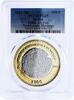 Mexico 100 pesos Mexico 100 pesos Numismatic Heritage Felipe III Cob PL69 PCGS bimetal coin 2012 -