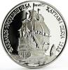 Turkey 15000000 lira Turkey 15000000 lira Barbaros Hayreddin Ship Clipper Seafaring silver coin 1997 -