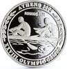 Malawi 10 kwacha Athens Olympic Games series Rowing Pair proof silver coin 2003 PP