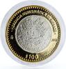 Mexico 100 pesos Mexico 100 pesos Numismatic Heritage Republic 8R bimetal coin 2013 -