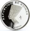 Guinea 500 francs Guinea 500 francs Egyptian Queen Nefertiti proof silver coin 1970 -