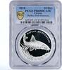 Ukraine 10 hryvnas Ukraine 10 hryven Marena Barbus Borysthenicus PR69 PCGS silver coin 2018 -