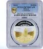 Belarus 20 ruble Belarus 20 rubles Customs and Rites Candlemas PR70 PCGS silver coin 2010 -