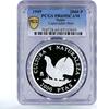 Spain 2000 pesetas Spain 2000 pesetas Culture and Nature Capercaillie Bird PR69 PCGS silver 1995 -