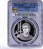 Ghana 5 cedis Ghana 5 cedis Vladimir Vysotsky Hamlet PR69 PCGS silver coin 2021 -