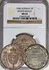 European Coins 2 Kroner Norway 1906  (Commemorative) graded by NGC as MS... 290,28 EUR  zzgl. 45,15 EUR Versand