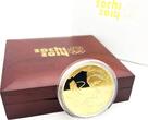 Russia 2014 1000 Rubles Fauna of Sochi Hockey 5 oz Gold Coin