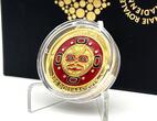 Canada 200$ 2015 Singing Moon Mask 1 oz Pure Gold Coin