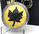 Canada 200$ 2023 SUPER INCUSE MAPLE LEAF GML Black Rhodium 2 oz Pure Gold Coin