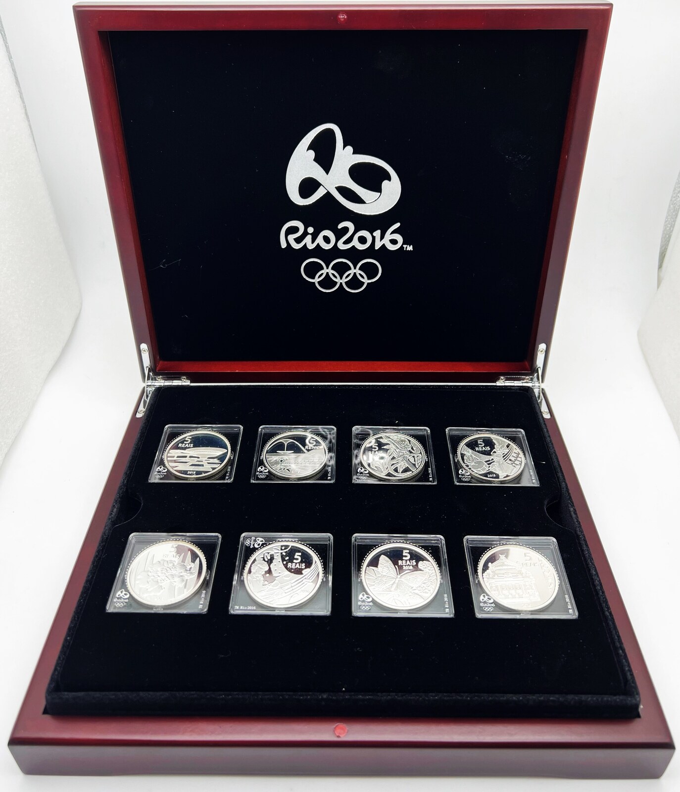BRAZIL & PARAGUAY Brazil 2016 5 Reais Olympic Games RIO Sets 