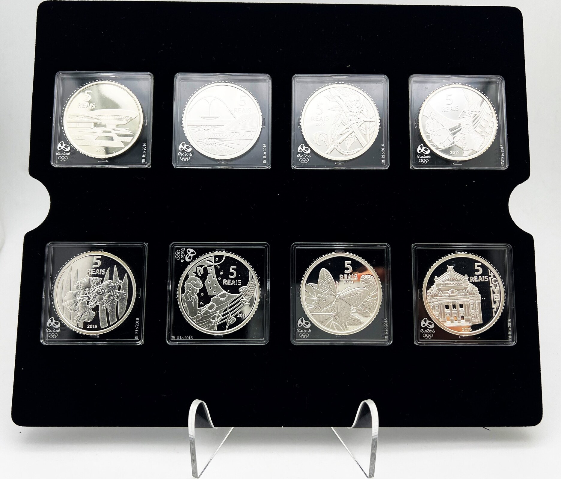 BRAZIL & PARAGUAY Brazil 2016 5 Reais Olympic Games RIO Sets 