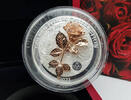 Samoa 25$ Samoa 2021 25$ Golden Flower Collection ROSE 1 Kilo Silver Proof Coin #1 -