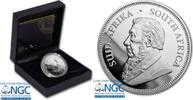 South Africa 1 Rand South Africa 2017–1 Rand Krugerrand 50th Anniversary 1967-2017–1oz. Silver Proof