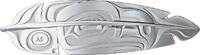 Canada 20$ Canada 2019 20$ Eagle Feather Northwest Coast Art 1 oz Pure Silver Proof Coin -