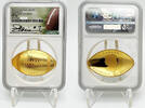Canada Canada 2017 200$ Football 1 oz Gold Coin NGC PF70 FDI Theismann Signed 200$ 2017 NGC PF70