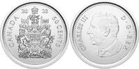 Canada 50 Cent 2023 King Charles III Royal Effigy Special Wrap Circulati... 34,99 EUR kostenloser Versand