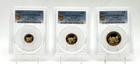 Australia 2004 Kangaroo Nugget Three Piece Set Gold Coin PCGS PR70 3999,00 EUR kostenloser Versand