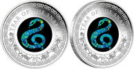 Australia 1$ 2025 OPAL LUNAR YEAR OF THE SNAKE 1 oz Silver Coin  219,99 EUR209,99 EUR kostenloser Versand