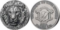 Ivory Coast 20000 Francs Ivory Coast 2021 20000 Francs Big Five Mauquoy Lion 2 Kg Kilo Silver Coin -