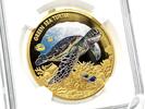 Niue 2014 Endangered and Extinct GREEN SEA TURTLE 1 oz Gold Coin NGC PF70  5999,00 EUR5499,00 EUR kostenloser Versand