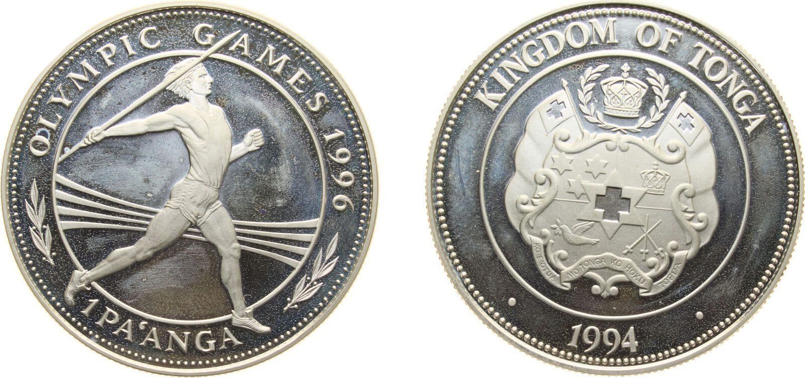 Tonga, Kingdom, 2 Pa'anga, ND (2008), P-38, A-Prefix, UNC Rugby - Foto 6