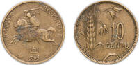 Lithuania 10 Centų Lithuania Republic 1925 10 Centų Aluminium bronze (12000000) 3g VF KM 73 Schön 3 -