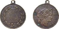 France Medal France Third Republic 1882 Medal - SOUVENIR DE GRAND CONCOURS Bronze 8g XF -