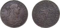 France Jeton France Kingdom ND Jeton - Anne (Le veuvage) Copper 6.55g VF F 12429 -