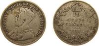 Canada 10 Cents Canada Commonwealth 1912 10 Cents - George V Silver (.925) (.925 silver .075 copper) Ottawa Mint (3235557) 2.324g VF KM 23 Schön -