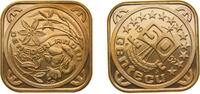 Netherlands 50 Centecu Netherlands Kingdom 1992 50 Centecu - Beatrix Bronze plated steel 5g BU X 56 -
